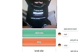 German Teen Masturbating On Videochat